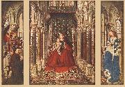 EYCK, Jan van Small Triptych ssf Sweden oil painting reproduction